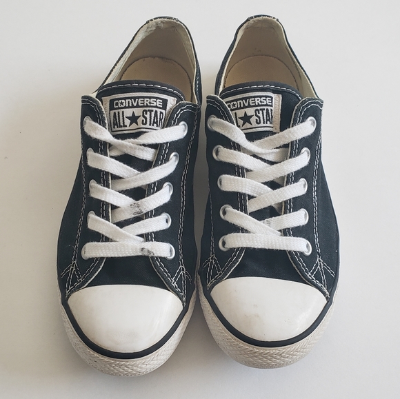 Converse Shoes - Converse all stars low top black sneaker shoe 6